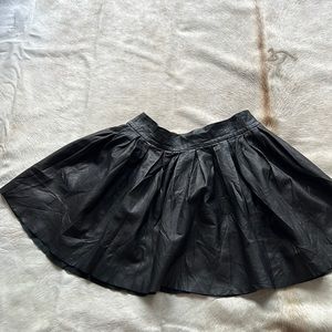 Alice+olivia leather skirt size 2